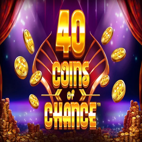 40 Coins of Chance by SYNOT Games, showcased at sspinstein.com – game logo