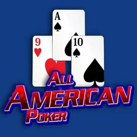 All American Poker logo – Table Games by RTG (Reel Time Gaming) at Spinstein Casino