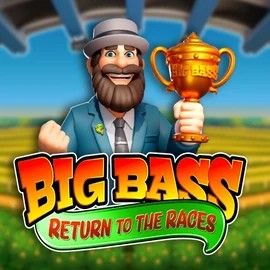 Try Big Bass Return to the Races slot by Pragmatic Play on sspinstein.com – logo image