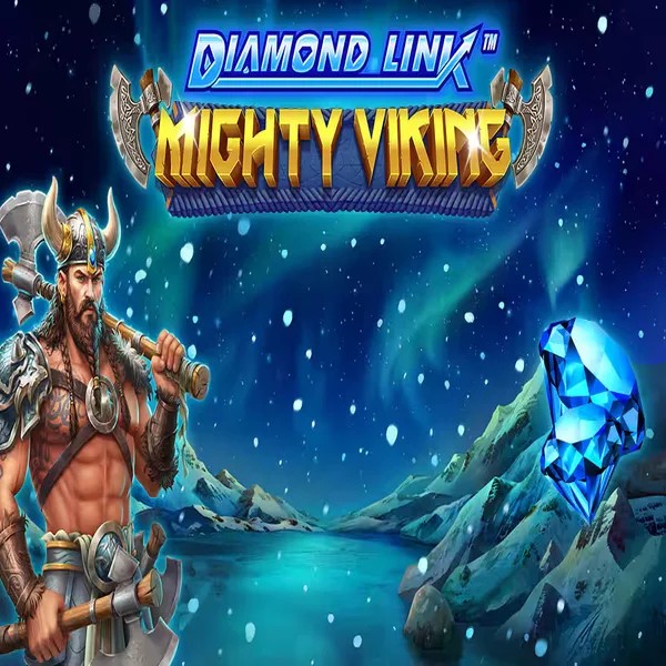 Diamond Link Mighty Viking online game logo by Greentube on sspinstein.com