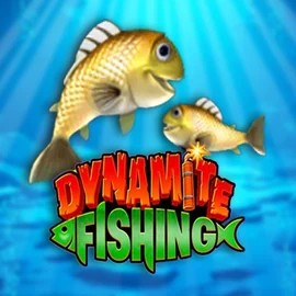 Dynamite Fishing by Inspired Gaming, showcased at sspinstein.com – game logo