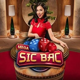 Mega Sic Bac online game logo by Pragmatic Play on sspinstein.com
