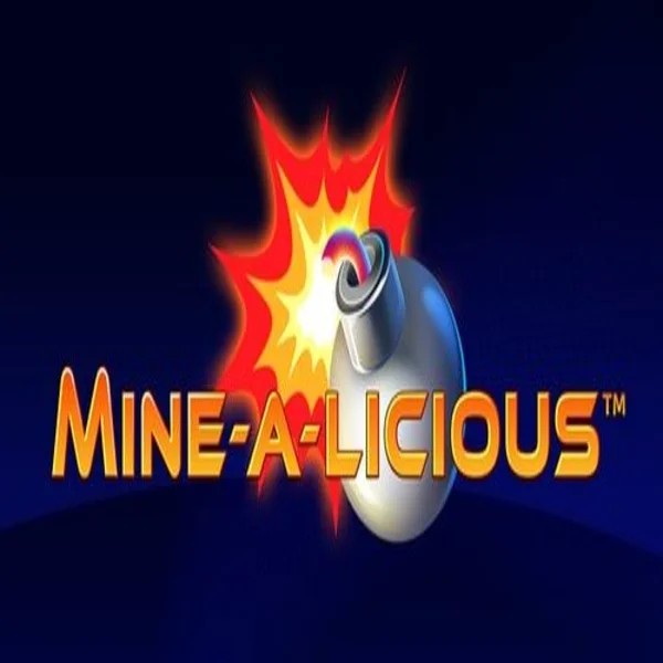 Mine a Licious slot logo by Playtech at Spinstein Casino