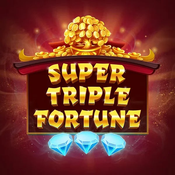 Super Triple Fortune slot visual from Greentube available on sspinstein.com