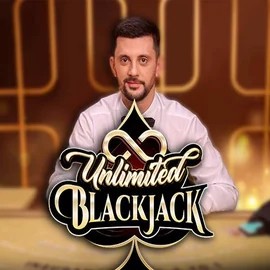 Unlimited Blackjack logo by Ezugi Spinstein Casino